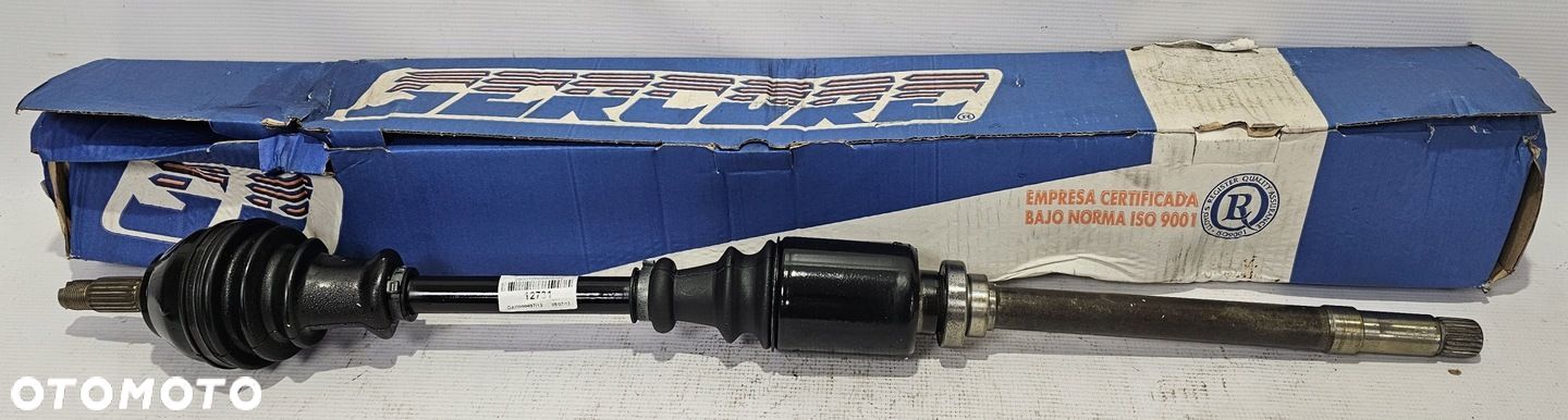 NOWY WAŁ NAPĘDOWY PRAWY PRZÓD PEUGEOT 306 - 12731 - 1