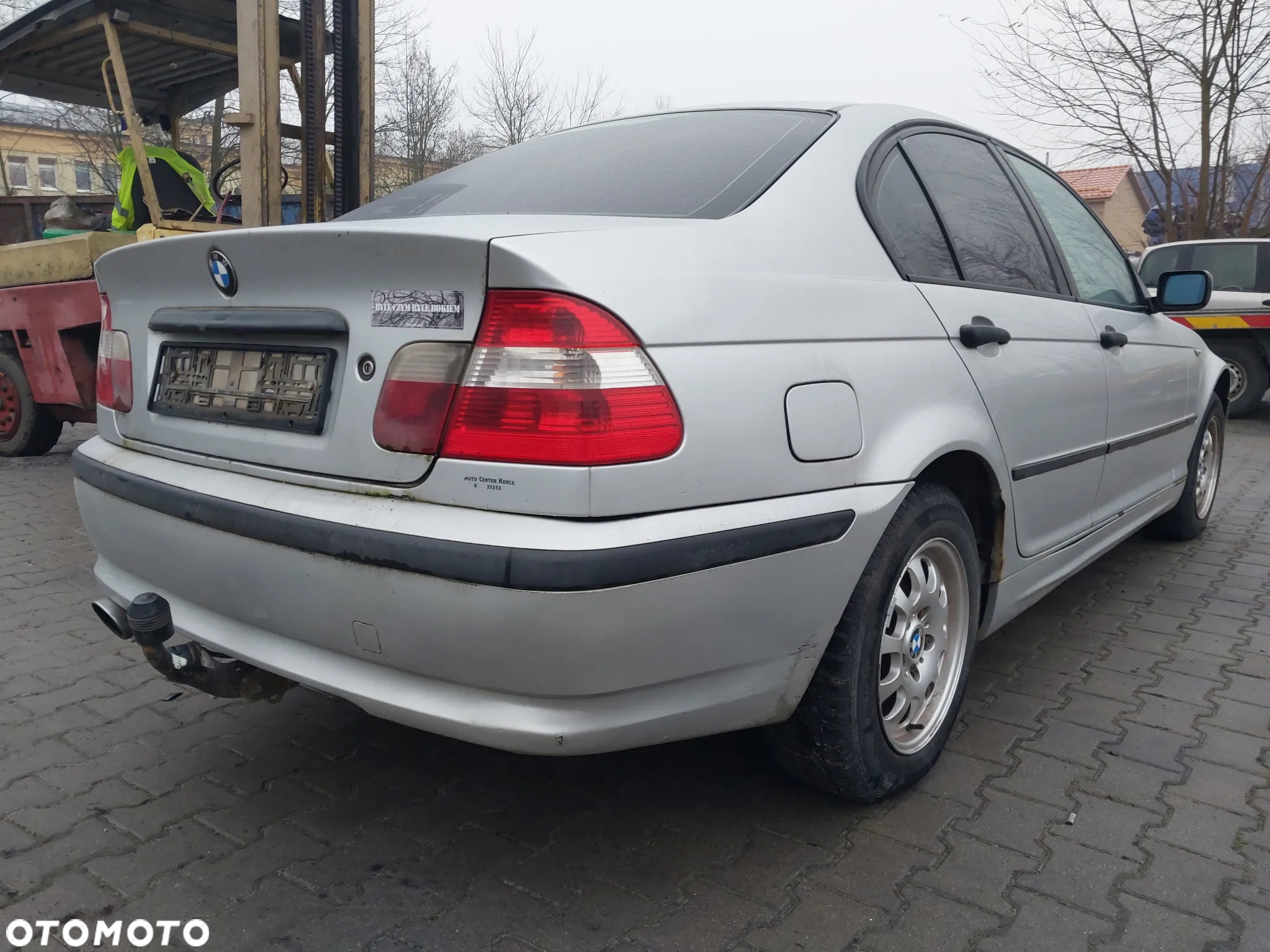 BMW E46 Lift FL 318i silnik 2.0 16v N42B20A skrzynia manualna most dyfer półoś wachacz zderzak maska drzwi klapa 354/7 Titansilber Metallic moduł wentylatorów sterownik NA CZĘŚCI - 7