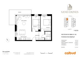 Sand Dunes  | apartament 3-pok. | B16 - Pełny obrazek: 2/7