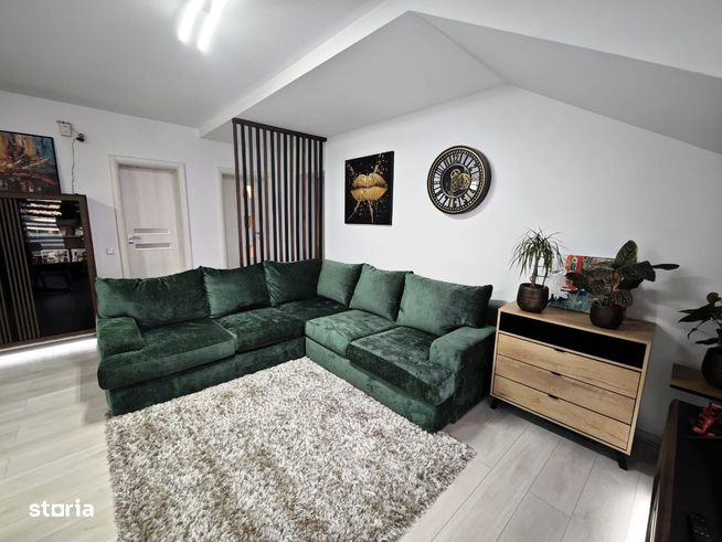 Apartament cu 3 camere de vanzare zona Tractorul bloc nou-10