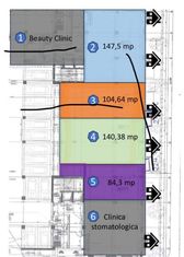 Spatiu comercial 147mp, Open Space, Semifinisat - Imagine principală: 2/2