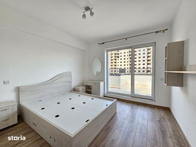 Apartament cu 2 camere, 61mp utili + 45mp terase, Tractorul-4