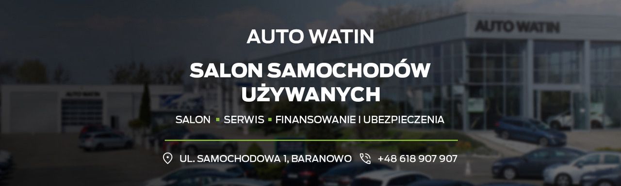 AUTO WATIN - Salon samochodów używanych z gwarancją top banner